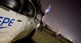 La EPE detectó un complejo deportivo conectado irregularmente en Santo Tomé