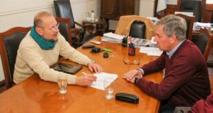 Corach se reunió con el intendente de Santa Fe