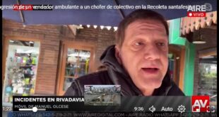 Gerardo Crespi intervino para que una situación de extrema violencia no pase a mayores